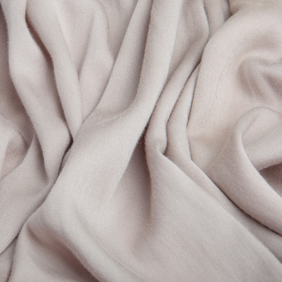 Solid-colored staple fabric WT-21659, 145 cm wide, 145 g/m², suitable for dresses, blouses, and skirts сірий/беж, фото 2