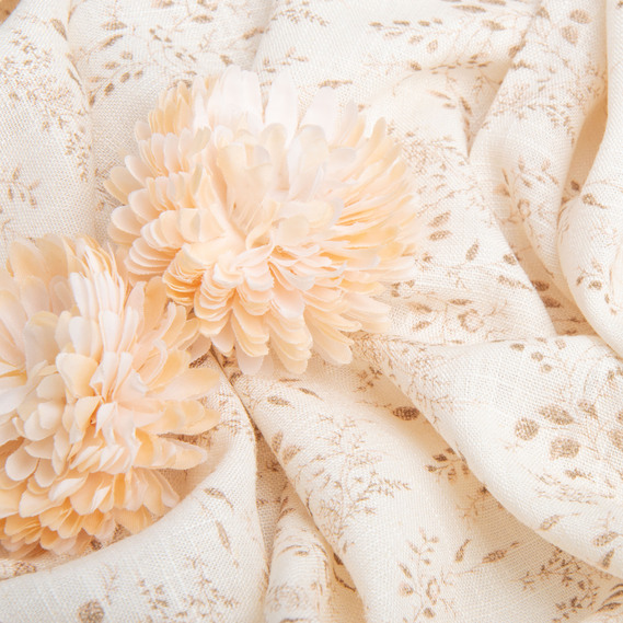 Тканина костюмно-платтяна льон з віскозою 140 см 180 г/м2 для суконь, костюмів, спідниць, брюк, комбінезонів Міра, фото 4 Тканина костюмно-платтяна льон з віскозою 140 см 180 г/м2 для суконь, костюмів, спідниць, брюк, комбінезонів Міра, фото 4