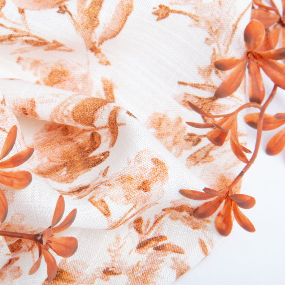 Тканина костюмно-платтяна льон з віскозою 140 см 180 г/м2 для суконь, костюмів, спідниць, брюк, комбінезонів Джина, фото 4 Тканина костюмно-платтяна льон з віскозою 140 см 180 г/м2 для суконь, костюмів, спідниць, брюк, комбінезонів Джина, фото 4