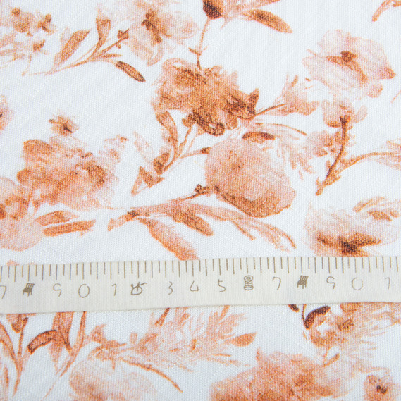 Тканина костюмно-платтяна льон з віскозою 140 см 180 г/м2 для суконь, костюмів, спідниць, брюк, комбінезонів Джина, фото 5