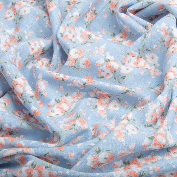 Ткань костюмно-плательная лен с вискозой 140 см 180 гр/м2 для платьев, костюмов, юбок, брюк, комбинезонов Весна, фото 3 Ткань костюмно-плательная лен с вискозой 140 см 180 гр/м2 для платьев, костюмов, юбок, брюк, комбинезонов Весна, фото 3