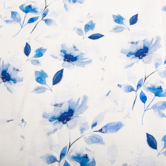 Linen-viscose suit and dress fabric 140 cm 180 gsm for dresses, suits, skirts, trousers, jumpsuits Белла, фото 2