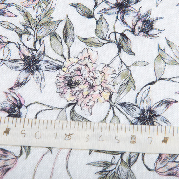 Linen-viscose suit and dress fabric 140 cm 180 gsm for dresses, suits, skirts, trousers, jumpsuits Цвітана, фото 5 Linen-viscose suit and dress fabric 140 cm 180 gsm for dresses, suits, skirts, trousers, jumpsuits Цвітана, фото 5