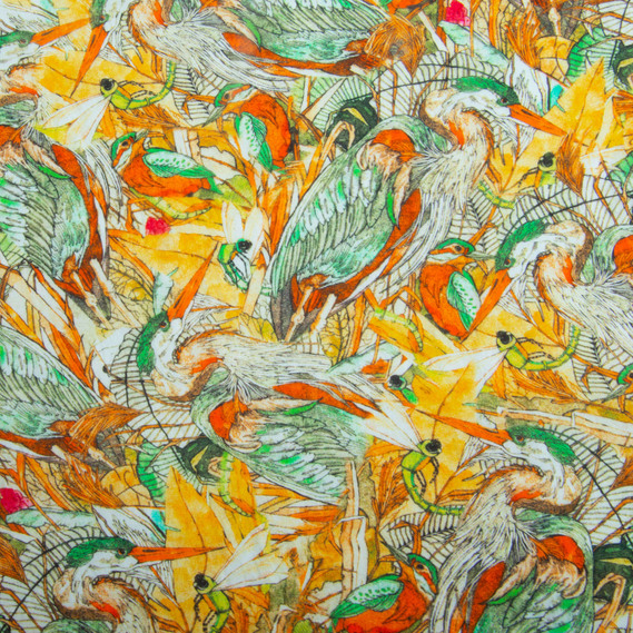 Тканина платтяна віскоза 145 см 90 г/м2 для суконь, спідниць, штанів, дитячого одягу лелека, фото 2 Тканина платтяна віскоза 145 см 90 г/м2 для суконь, спідниць, штанів, дитячого одягу лелека, фото 2