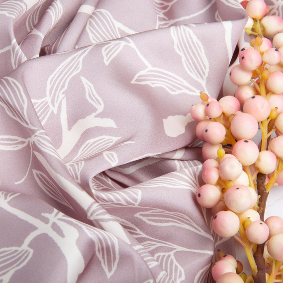 Ткань плательная атлас шелк стрейч Грэмми, 100 гр/м2 150 см легкая для платьев, блуз, пижам, аксессуаров капучіно, фото 4