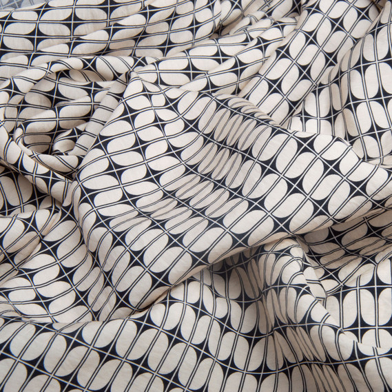 Ткань плательная вискоза Венеция, 145 см 90 гр/м2 для платьев, юбок, брюк, детской одежды беж, фото 3