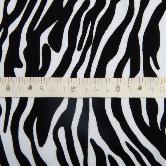 Staple viscose dress fabric 145 cm 95 gsm for dresses, skirts, trousers, jumpsuits зебра міні, фото 5