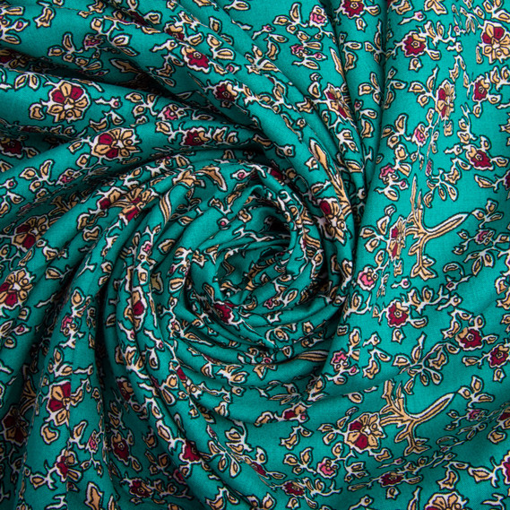 Ткань плательная штапель вискоза 145 см 140 гр/м2 для платьев, юбок, брюк, комбинезонов, детской одежды Джулія, фото 1