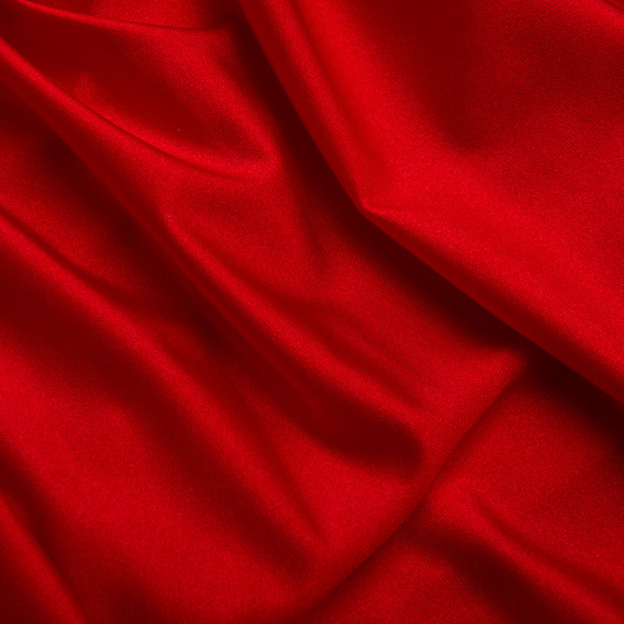 Ткань трикотаж Бифлекс 200 гр/м2 стрейчевая эластичная блестящая для купальников и спортивной одежды червона, фото 2