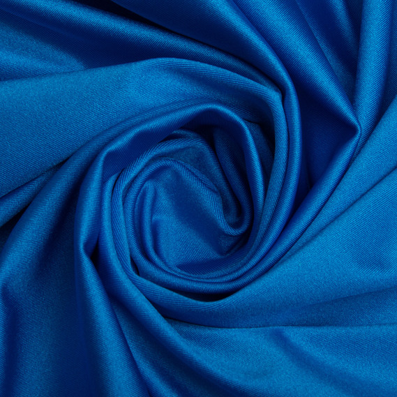 Тканина трикотаж Біфлекс 200 гр/м2, тканина стрейчева трикотажна, еластична для купальників та спортивного одягу волошковий, фото 1