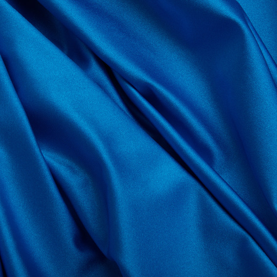 Тканина трикотаж Біфлекс 200 гр/м2, тканина стрейчева трикотажна, еластична для купальників та спортивного одягу волошковий, фото 2