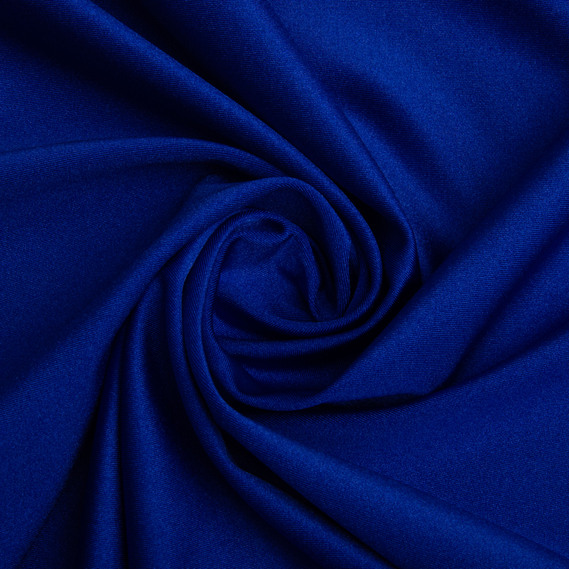 Knitted fabric Supplex 200 g/m2, stretch knitted fabric, elastic shiny fabric електрик, фото 1