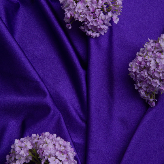 Ткань трикотаж Бифлекс 200 гр/м2 стрейчевая эластичная блестящая для купальников и спортивной одежды фіолет, фото 3