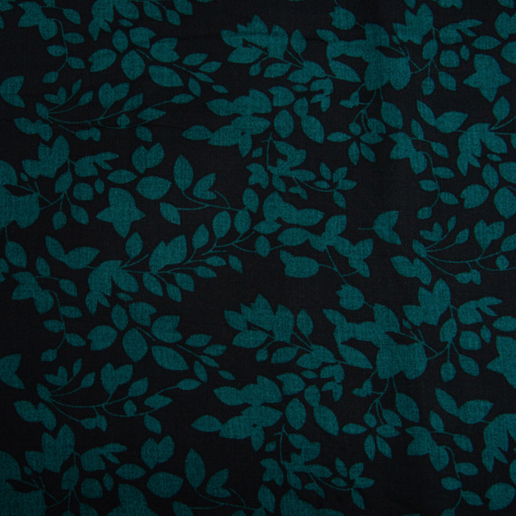 Staple viscose dress fabric 145 cm 140 gsm for dresses, skirts, trousers, jumpsuits листячко, фото 2