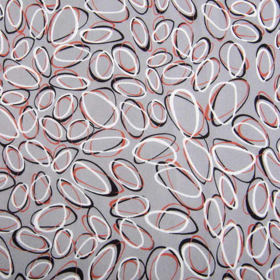 Staple fabric viscose, natural dress fabric, for blouses, dresses, skirts камінці, фото 2