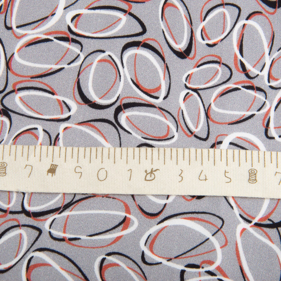 Staple fabric viscose, natural dress fabric, for blouses, dresses, skirts камінці, фото 5