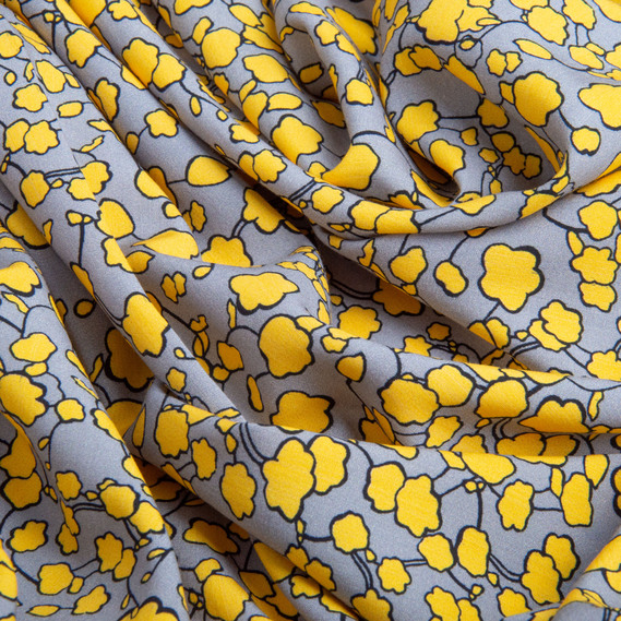 Тканина штапель віскоза 135 гр/м2 платтяна тканина натуральна, для блузок, суконь, спідниць моніка, фото 3