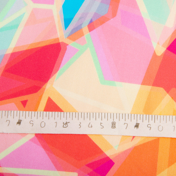 Тканина штапель твіл віскоза 160 гр/м2 145 см платтяна тканина натуральна, для блузок, суконь, спідниць вітраж, фото 5