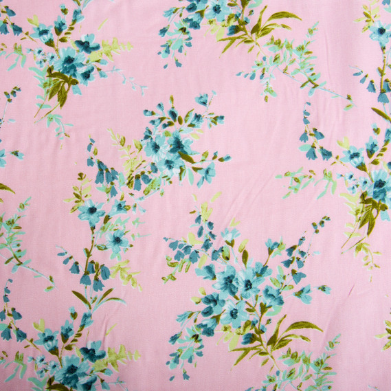 Staple fabric viscose, natural dress fabric, for blouses, dresses, skirts натхнення пудра, фото 2 Staple fabric viscose, natural dress fabric, for blouses, dresses, skirts натхнення пудра, фото 2