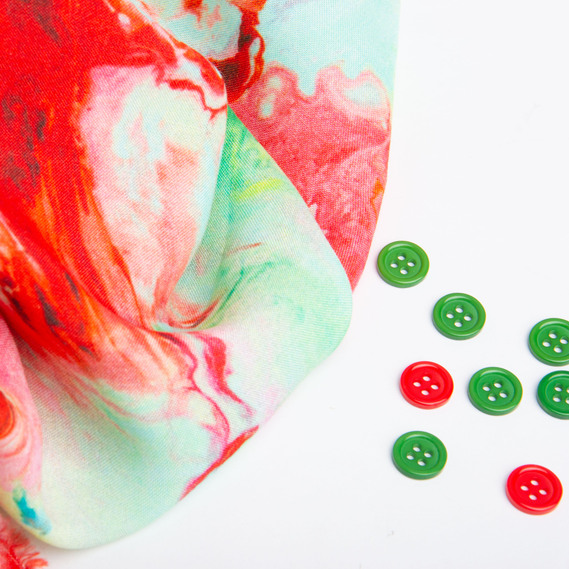 Ткань плательная штапель вискоза 145 см 130 гр/м2 для платьев, юбок, брюк, комбинезонов, детской одежды акварель , фото 4