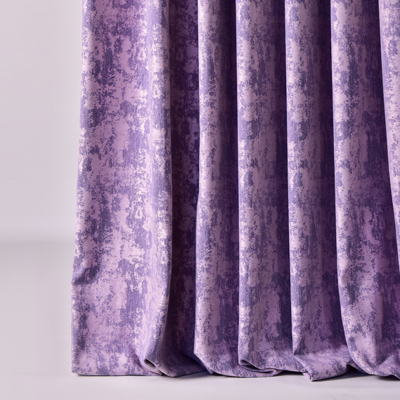 Curtain fabric Fonluk Leopar Soft, 285 cm wide, 280 g/m², drapery fabric suitable for curtains, drapes, and sheers V-12759 аметист, фото 1