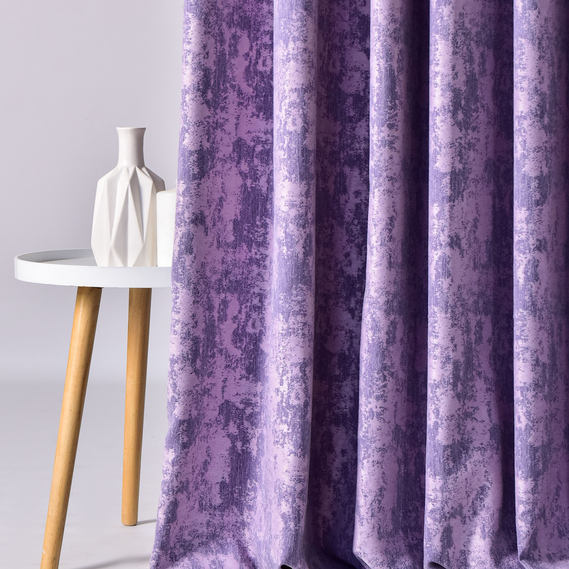 Curtain fabric Fonluk Leopar Soft, 285 cm wide, 280 g/m², drapery fabric suitable for curtains, drapes, and sheers V-12759 аметист, фото 4