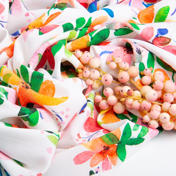 Staple viscose dress fabric 145 cm 80 gsm for dresses, skirts, trousers, jumpsuits Гавана, фото 4