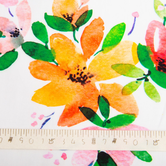 Staple viscose dress fabric 145 cm 80 gsm for dresses, skirts, trousers, jumpsuits Гавана, фото 5