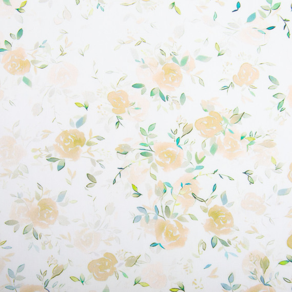 Тканина платтяна штапель віскоза 145 см 90 г/м2 для суконь, спідниць, брюк, комбінезонів, дитячого одягу Розалі салат, фото 2