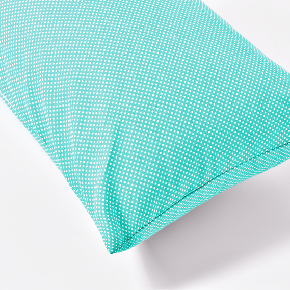 Наволочка для подушки NORDIC TM IDEIA 40х140 см бязь з блискавкою м`ята, фото 9