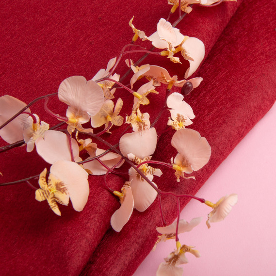 Фетр для рукоділля 100 см 175 г/м2 для творчості, виробів, декору, пошиття іграшок, бордовий нетканий матеріал бордо, фото 3