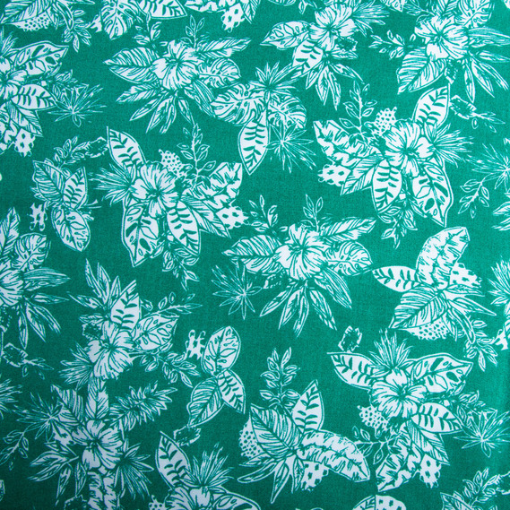 Staple fabric viscose, natural dress fabric, for blouses, dresses, skirts Сімона зелена, фото 2 Staple fabric viscose, natural dress fabric, for blouses, dresses, skirts Сімона зелена, фото 2