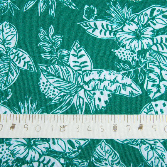 Тканина штапель твіл віскоза 160 гр/м2 145 см платтяна тканина натуральна, для блузок, суконь, спідниць Сімона зелена, фото 5