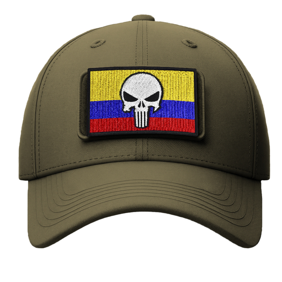 Набор шевронов 2 шт на липучке Череп Карателя на Прапоре Колумбии 5х8 см, флаг Колумбии, вышитый патч нашивка шеврон, фото 6 Набор шевронов 2 шт на липучке Череп Карателя на Прапоре Колумбии 5х8 см, флаг Колумбии, вышитый патч нашивка шеврон, фото 6