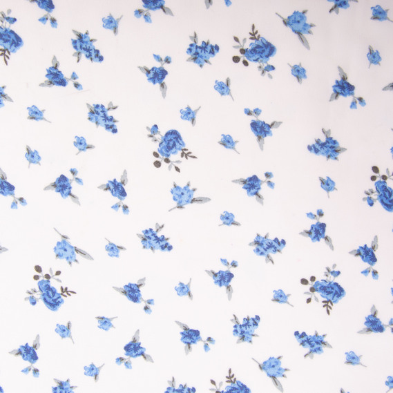 Ткань шифон плательная легкая воздушная 75 гр/м2 150 см для платьев, юбок, блуз, аксессуаров трояндочки, фото 2