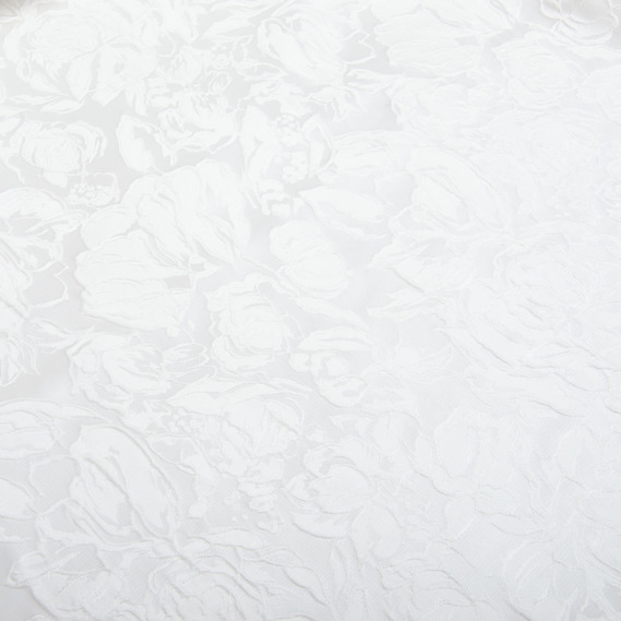 Jacquard suit fabric Rose 150 cm wide 125 g/m2 for clothing, dresses, suits, and skirts крем , фото 2