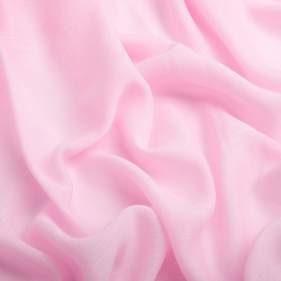 Тканина платтяна віскоза 145 см 93 г/м2 для суконь, легких костюмів, брюк, дитячого одягу рожева, фото 2