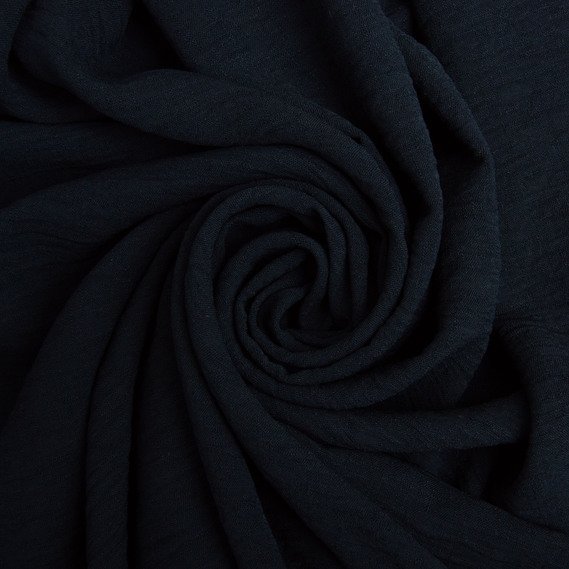 Dress fabric Amira 150 cm wide, 180 g/m2, suitable for clothing, dresses, suits, and skirts чорна, фото 1