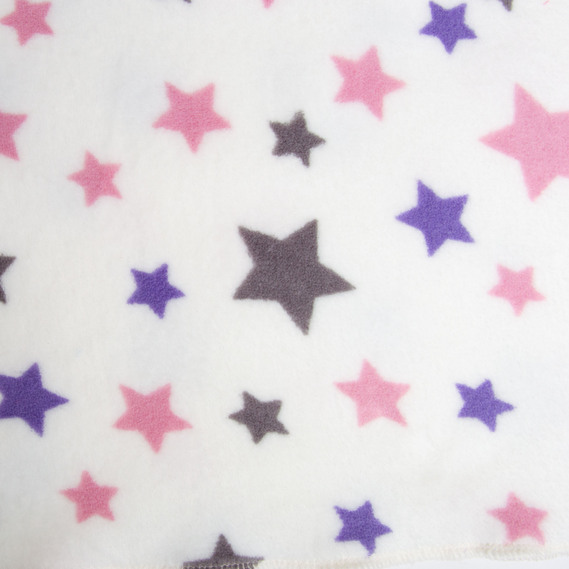 Тканина махрова Велсофт 140 см 280 гр/м2 для халатів, піжам, пледів і покривал надзвичайно м’яка зірочки , фото 2