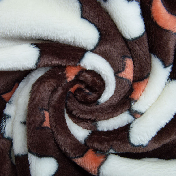 Ткань махровая Велсофт 140 см 280 гр/м2 для халатов, пижам, пледов и покрывал супер мягкая хмаринки, фото 1