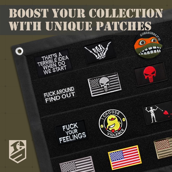 That’s A Terrible Idea When Do We Start Patch Set 2 pcs, 5х8 cm, Embroidered Tactical Patch, фото 4