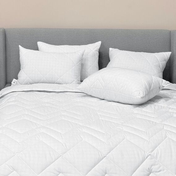 Одеяло всесезонное Antistatic Sleep 200х220 см IDEIA гипоаллергенное антистатическая ткань, фото 11