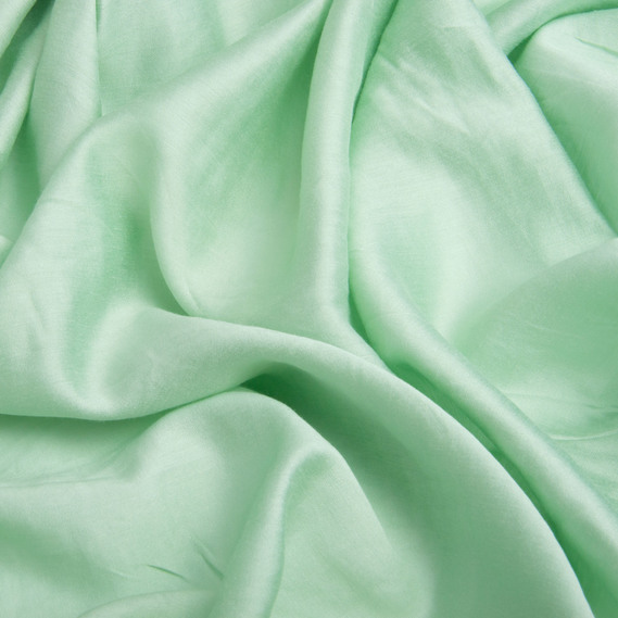 Тканина плательна Перлина 82 гр/м2 150 см віскоза для суконь, блуз, аксесуарів м’ята , фото 2