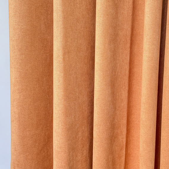 Ткань портьерная однотонная California, 300 см, 258 гр/м2, шторная ткань, ткань для штор, шторы, портьеры, гардины, ткань гардинная V-30 абрикос, фото 3 Ткань портьерная однотонная California, 300 см, 258 гр/м2, шторная ткань, ткань для штор, шторы, портьеры, гардины, ткань гардинная V-30 абрикос, фото 3