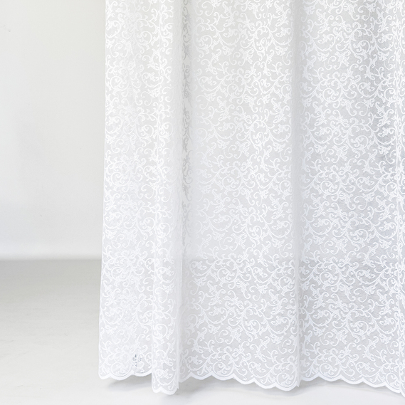 Ткань тюль жаккард Мальва 285 см 72 гр/м2 тюлевая ткань, ткань для тюля, тюль, гардины, жаккардовая тюль, гардинная ткань V-beyaz , фото 1 Ткань тюль жаккард Мальва 285 см 72 гр/м2 тюлевая ткань, ткань для тюля, тюль, гардины, жаккардовая тюль, гардинная ткань V-beyaz , фото 1