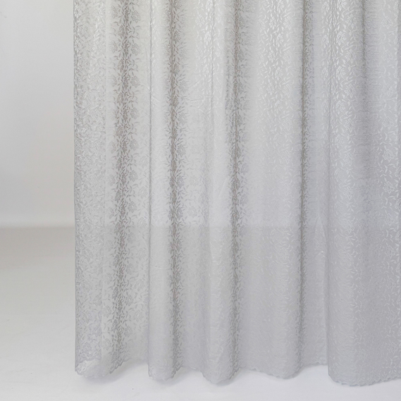 Ткань тюль жаккард Дивоцвет 310 см 63 гр/м2 тюлевая ткань, ткань для тюля, тюль, гардины, жаккардовая тюль, гардинная ткань G2335 сірий, фото 1 Ткань тюль жаккард Дивоцвет 310 см 63 гр/м2 тюлевая ткань, ткань для тюля, тюль, гардины, жаккардовая тюль, гардинная ткань G2335 сірий, фото 1
