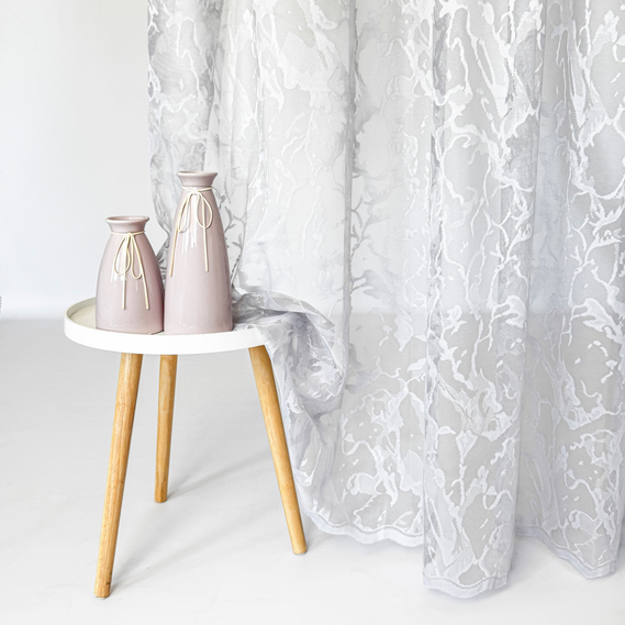 Ткань тюль жаккард Микрия 285 см 57 гр/м2 тюлевая ткань, ткань для тюля, тюль, гардины, жаккардовая тюль, гардинная ткань V-gri, фото 4 Ткань тюль жаккард Микрия 285 см 57 гр/м2 тюлевая ткань, ткань для тюля, тюль, гардины, жаккардовая тюль, гардинная ткань V-gri, фото 4