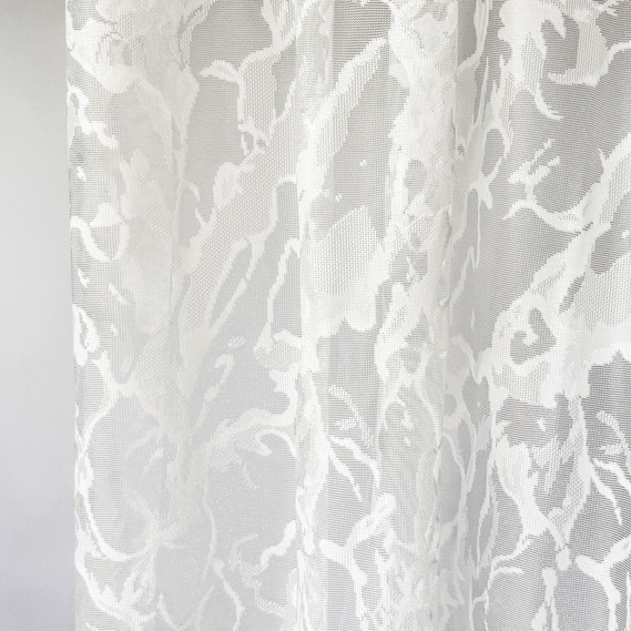 Ткань тюль жаккард Микрия 285 см 57 гр/м2 тюлевая ткань, ткань для тюля, тюль, гардины, жаккардовая тюль, гардинная ткань V-ecru, фото 2 Ткань тюль жаккард Микрия 285 см 57 гр/м2 тюлевая ткань, ткань для тюля, тюль, гардины, жаккардовая тюль, гардинная ткань V-ecru, фото 2