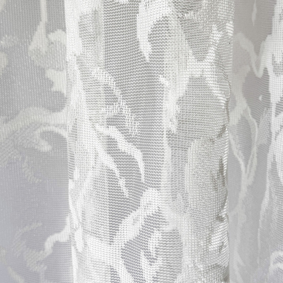 Ткань тюль жаккард Микрия 285 см 57 гр/м2 тюлевая ткань, ткань для тюля, тюль, гардины, жаккардовая тюль, гардинная ткань V-ecru, фото 3 Ткань тюль жаккард Микрия 285 см 57 гр/м2 тюлевая ткань, ткань для тюля, тюль, гардины, жаккардовая тюль, гардинная ткань V-ecru, фото 3