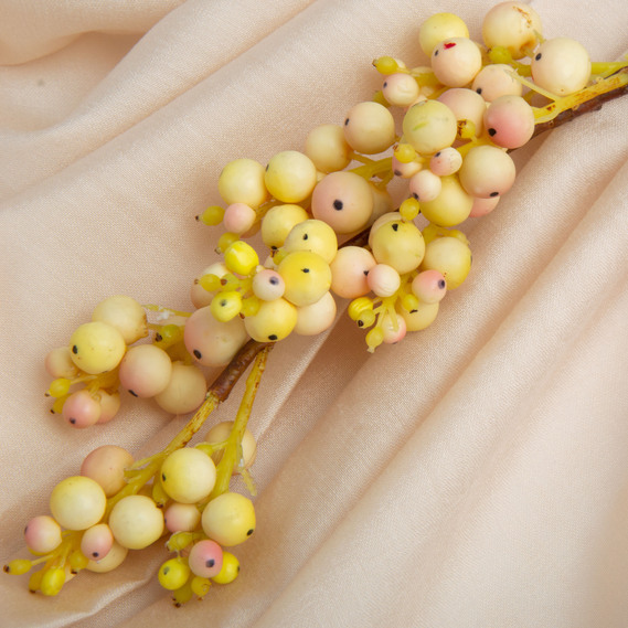 Ткань плательная Перлина 82 гр/м2 150 см вискоза для платьев, блуз, аксесуаров св/беж, фото 3